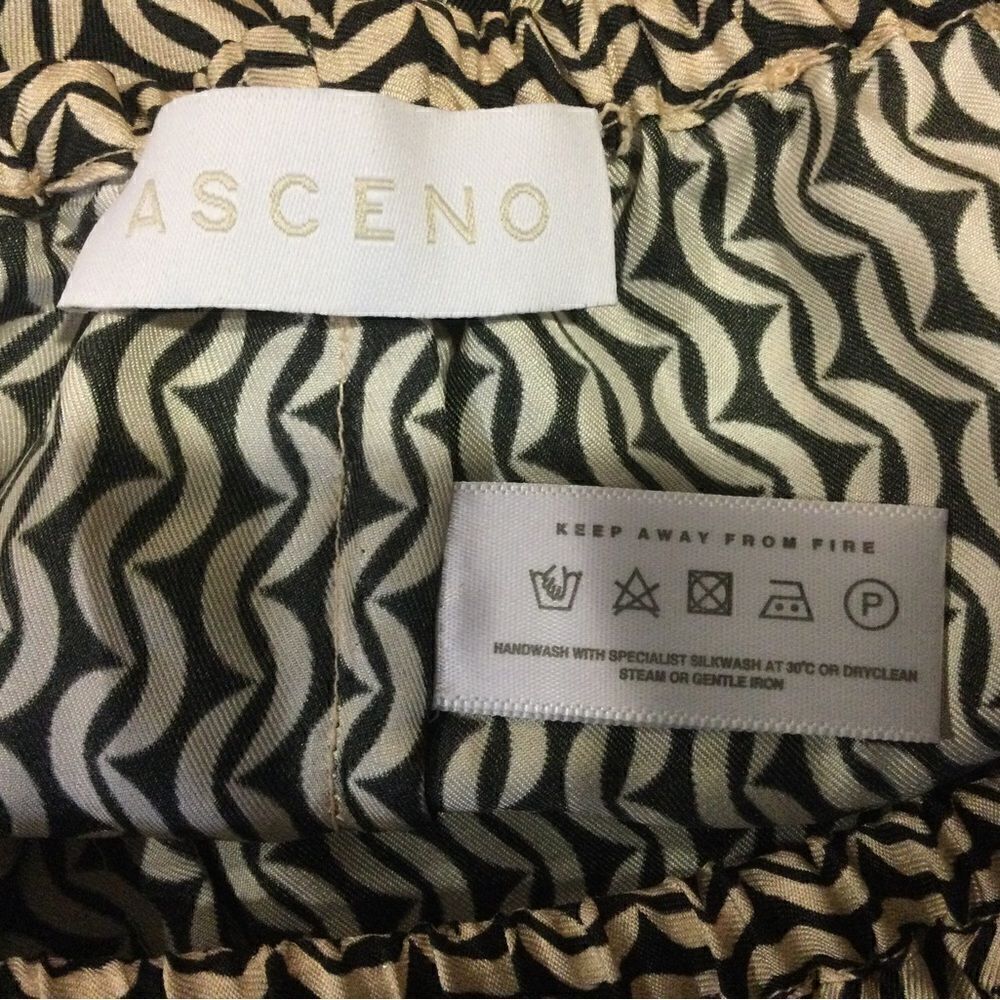ASCENO Silk Top+Short Pijamas Set - Picture 8 of 11